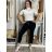 Damen Stretchhose (S/M/L Einheitsgröße) ITALIAN FASHION IMC25324