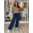 Damenjeans mit weitem Bein, lang, übergroß (38-48) GOODIES GOD253848 XS/S blau
