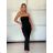Šaty dlouhé elegantní letní carmen přes prsa dámské (XS/S/M ONE SIZE) ITALSKÁ MÓDA IMM25M34075/DU -   Černá -   S/M