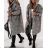 Jacke dünne lange Ärmel Frauen (UNI XS-M) ITALIENISCHE MODE IM120049