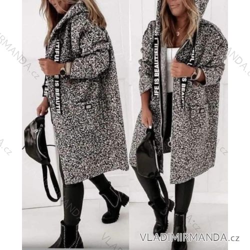 Jacke dünne lange Ärmel Frauen (UNI XS-M) ITALIENISCHE MODE IM120049