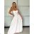 Summer dress with straps women (S / M ONE SIZE) ITALIAN FASHION IM722103 -   růžová světlá -   S / M