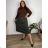 Elegant trousers with belt for women (S/M/L ONE SIZE) ITALIAN FASHION IM425057
