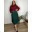Elegant trousers with belt for women (S/M/L ONE SIZE) ITALIAN FASHION IM425057