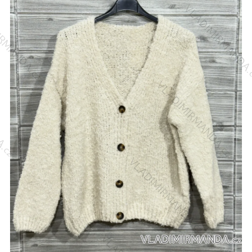 Svetr teplý dlouhý rukáv dámský (S/M/L ONE SIZE) IMPOZ25YNK-84012