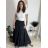Women's Warm Long Sleeve Dress (L / XL ONE SIZE) ITALIAN FASHION IM421MIA