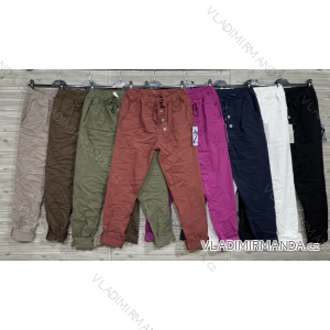 Kalhoty dlouhé dámské (S/M/L ONE SIZE) ITALSKÁ MÓDA IMPOZ25LV-25430