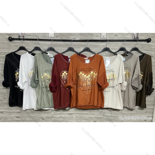 Tunika dlouhý rukáv dámská (S/M/L ONE SIZE) IMPOZ25SM-28817