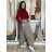 Women's Summer Pants (S/M/L) ITALIAN Fashion IMSM24008 M/L/XL grey