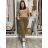Sommerhosen für Damen (S/M/L) ITALIAN Fashion IMSM24008 M/L/XL grünes Khaki