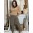 Sommerhosen für Damen (S/M/L) ITALIAN Fashion IMSM24008 M/L/XL grünes Khaki