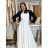 Elegant ladies bolero (uni sl) ITALIAN Fashion IMC18343 Blue dark M / L