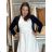 Elegant ladies bolero (uni sl) ITALIAN Fashion IMC18343 Blue dark M / L