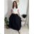 Elegante Hose mit Gürtel für Damen (S/M/L ONE SIZE) ITALIAN FASHION IM425057 S / M / L braun