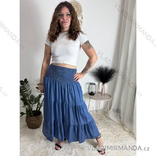 Kleid ala Rock Sommer Frauen (uni s / l) ITALIAN FASHION IM720102