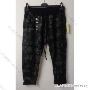 Teplaky krátké 7/8 maskáč dámské (s-l) ITALSKá MóDA IM517009