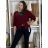 Übergroßer Langarmpullover für Damen (Einheitsgröße S/M) ITALIAN FASHION IMWCA23DH2302
