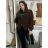 Übergroßer Langarmpullover für Damen (Einheitsgröße S/M) ITALIAN FASHION IMWCA23DH2302