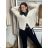 Übergroßer Langarmpullover für Damen (Einheitsgröße S/M) ITALIAN FASHION IMWCA23DH2302