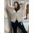 Übergroßer Langarmpullover für Damen (Einheitsgröße S/M) ITALIAN FASHION IMWCA23DH2302