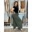 Elegant women's oversized sweatpants (46/48/50 ONE SIZE) ITALIAN FASHION IM425MILAN