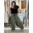 Elegant women's oversized sweatpants (46/48/50 ONE SIZE) ITALIAN FASHION IM425MILAN