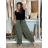 Elegant women's oversized sweatpants (46/48/50 ONE SIZE) ITALIAN FASHION IM425MILAN