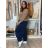 Elegant women's oversized sweatpants (46/48/50 ONE SIZE) ITALIAN FASHION IM425MILAN