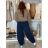 Elegant women's oversized sweatpants (46/48/50 ONE SIZE) ITALIAN FASHION IM425MILAN