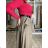 Women's Warm Long Sleeve Dress (L / XL ONE SIZE) ITALIAN FASHION IM421MIA S / M / L Brown