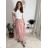 Summer long tulle summer skirt (S / M ONE SIZE) ITALIAN FASHION IMM22Q22197 rose old rose S / M / L