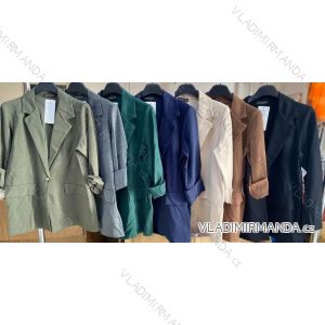 Sako dlouhý rukáv dámské (S/M/L ONE SIZE) ITALSKÁ MÓDA IMM25M9918