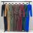 Šaty elegantní dlouhý rukáv dámské (S/M/L ONE SIZE) ITALSKÁ MÓDA IMM25M43168