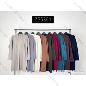Cardigan dlouhý rukáv dámský (S/M/L ONE SIZE) ITALSKÁ MÓDA IMM25M5364