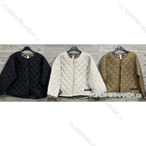 Bunda dlouhý rukáv dámská (S/M ONE SIZE) ITALSKÁ MÓDA IMPOZ25SM-28529