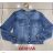 Bunda riflová dámská (M-3XL) RE-DRESS MA621C016-1A/DUR modrá džínová M