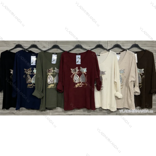 Tunika dlouhý rukáv dámská (S/M/L ONE SIZE) IMPOZ25JSD-13330