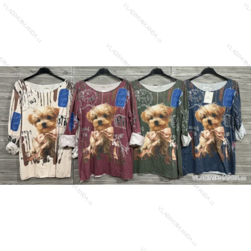 Tunika dlouhý rukáv dámská (S/M/L ONE SIZE) IMPOZ25LW-90536