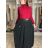 Sukňa s páskem manžestrová dámska RAMONA (S/M/L ONE SIZE) TALIANSKA MóDA IMSM251154/DU S/M/L čierna