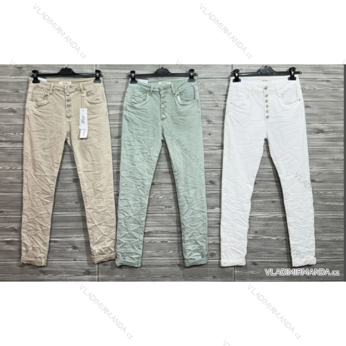 Nohavice jeans dlhé dámske (S/M/L ONE SIZE) IMPOZ25JW22122