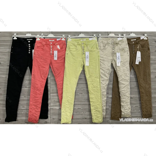 Nohavice jeans dlhé dámske (S/M/L ONE SIZE) IMPOZ25JW2565/22122