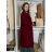 Cardigan dlouhý pletený dlouhý rukáv dámský (S/M/L ONE SIZE) ITALSKÁ MÓDA IMPLI258788