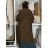 Cardigan dlouhý pletený dlouhý rukáv dámský (S/M/L ONE SIZE) ITALSKÁ MÓDA IMPLI258788