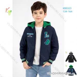 Kinder-Mädchen-Sweatshirt mit langen Ärmeln und Reißverschluss (98-128) KUGO FM8780/D