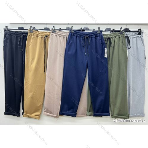 Elegante Hose mit Gürtel für Damen (S/M/L ONE SIZE) ITALIAN FASHION IM425057