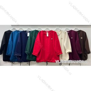 Elegant trousers with belt for women (S/M/L ONE SIZE) ITALIAN FASHION IM425057