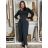 Women's Summer Long Harem Pants (42/44/46 ONE SIZE) ITALIAN FASHION IM424361