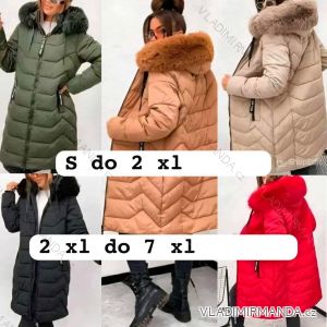 Kabát bunda zimní nadrozměr dámský (S-2XL, 3XL-7XL) SKORP PMWSK25