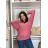 Damen-Langarmpullover (uni s / m) ITALIAN FASHION TM922STAR