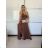 Tílko letní icecool dámské (S/M ONE SIZE) ITALSKÁ MÓDA IMM21634 S / M / L beige